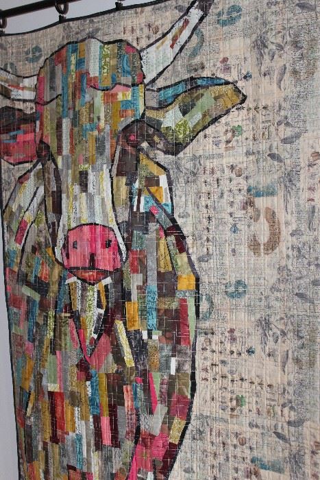 CUSTOM MADE ART QUILT