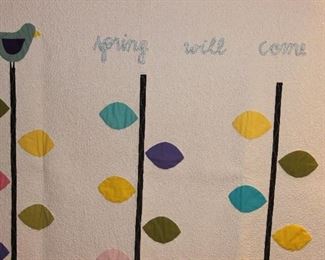 SPRING WILL COME QUILT 