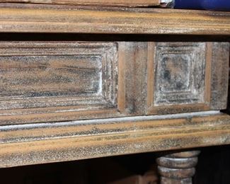 ANTIQUE LIBRARY TABLE 