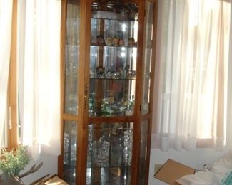 Corner China Cabinet