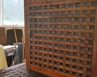 Antique ship hatch covers