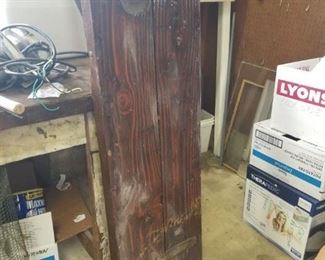 Antique ship gang plank