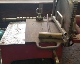 Vintage meat slicer