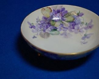 Purple candy dish