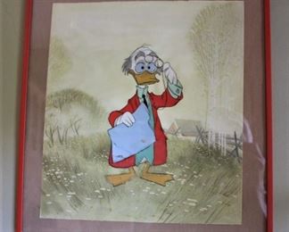 Hand painted Donald Cell.