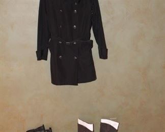 Which boots go best with this coat?  Uggs?  BPs?  Probably the Fryes.  