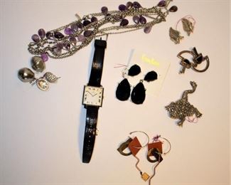 Just a sampling of costume jewelry.