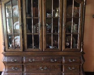 China cabinet by Drexel.  Brittany