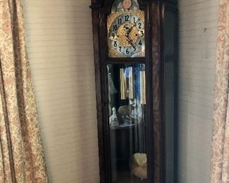 Herschede grandfather clock.  Model 230.  Five tubes.  Runs great!  Beautiful condition.