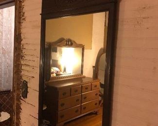 Vintage cherry mirror