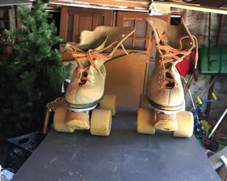 Vintage roller skates