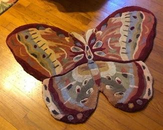 Butterfly rug