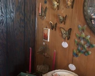 Butterfly wall decor