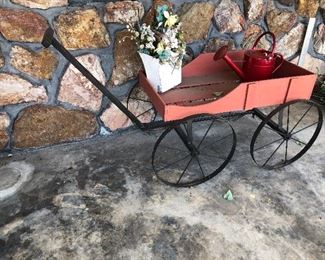 Amish garden wagon