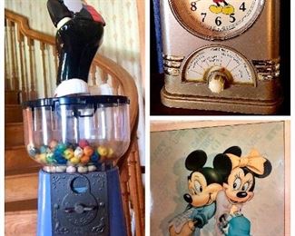 Collectible Mickey and Minnie Mouse 