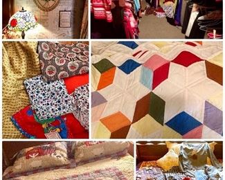 Handmade Quilts and yardage 