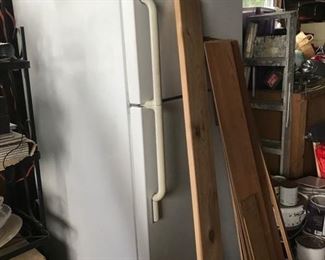 One of 2 full size refrigerators working perfectly.