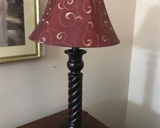 Lots of floor and table lamps.