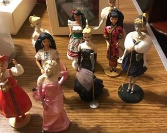 Around the world Barbies.