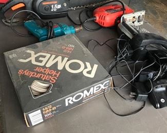 Tested and working power tools.
