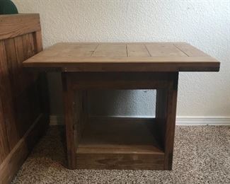 Pinewood side table