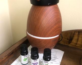 Diffuser and essential oils 