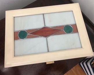 Stained glass box