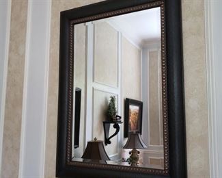 Framed mirror