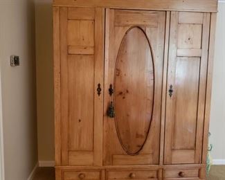 Pine armoire