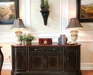 Seven Seas by Hooker Furniture Co. painted credenza