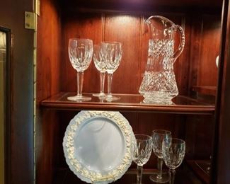 Waterford crystal wine glasses