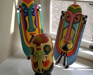 Collection of masks 