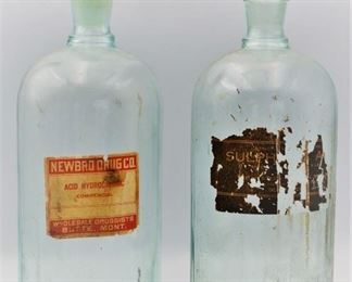 Antique Apothecary Bottles