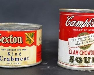 Vintage Food Cans