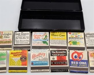 Vintage Novelty Matchbooks