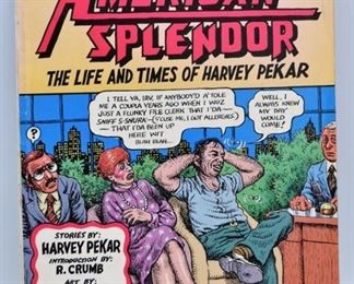 American Splendor Harvey Pekar Book