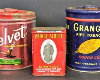 Vintage Tobacco Cans