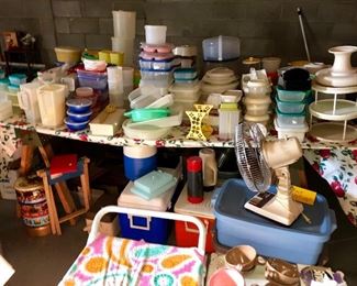 Unbelievable collection of Tupperware 