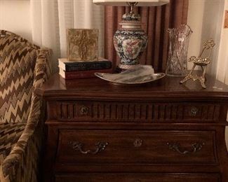 Bombay chest that does have a mirror.....perfect for any space