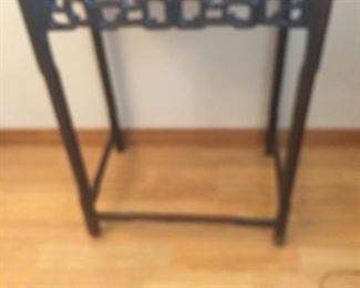 Indonesian Hand Carved Side Table