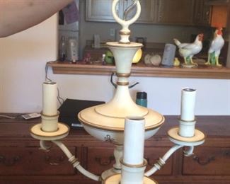 1940's Early American Chandelier 