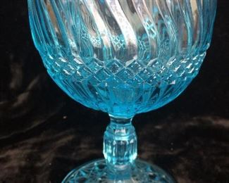 Vintage Buttermilk Glasses From Antique Mold