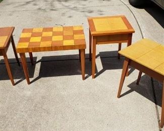 Handcrafted tables