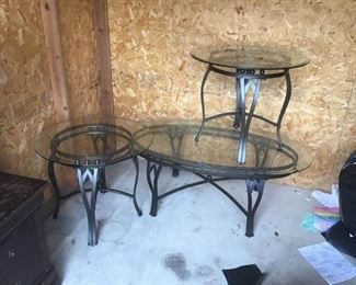 3 Bronze Tables
