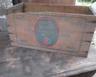 Multiple advertising crates