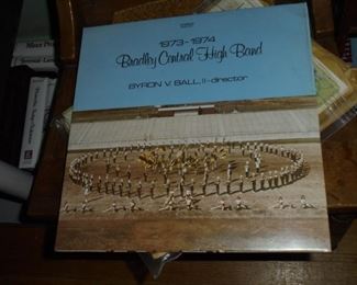 1 of 3 Bradley Central High School 1973 - 1974 band records w/Byron Ball director