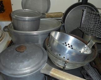 Antique metal cookware