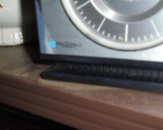 Mid century 'Mac Donald' clock radio