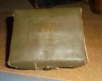 Antique WWII Army sewing kit (original)