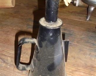 Antique oil can railroad kerosene switch heater 